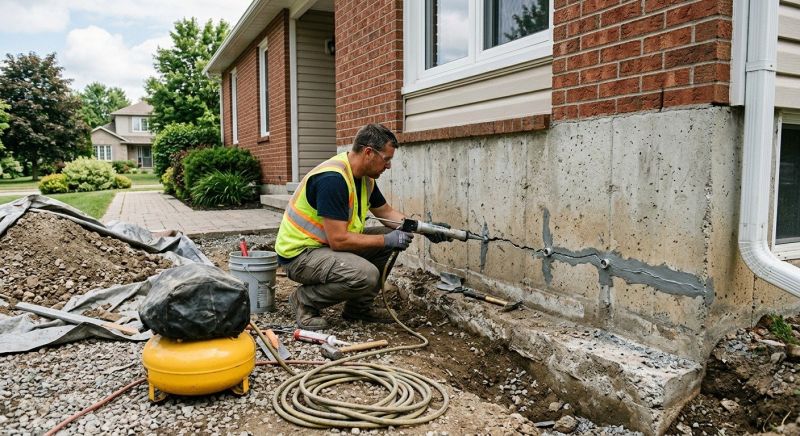 Basement Foundation Repair in Cheltenham, MD