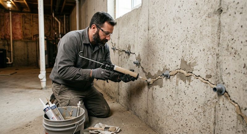 Basement Foundation Repair in Mechanicsville, MD