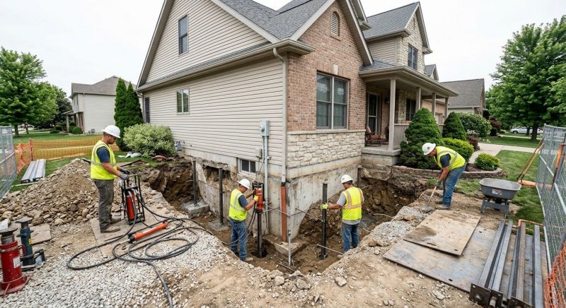 Building Foundation Repair in Annandale, VA