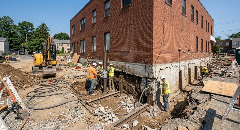 Building Foundation Repair in Brandywine, MD