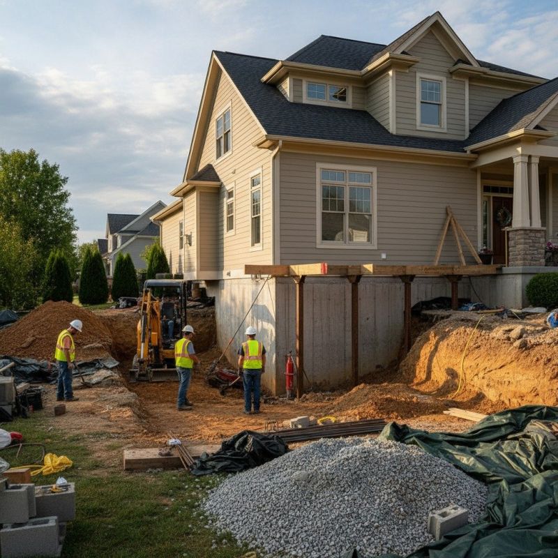 Building Foundation Repair in Dunkirk, MD