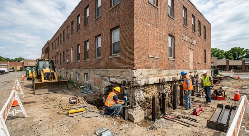Commercial Foundation Repair in La Plata, MD