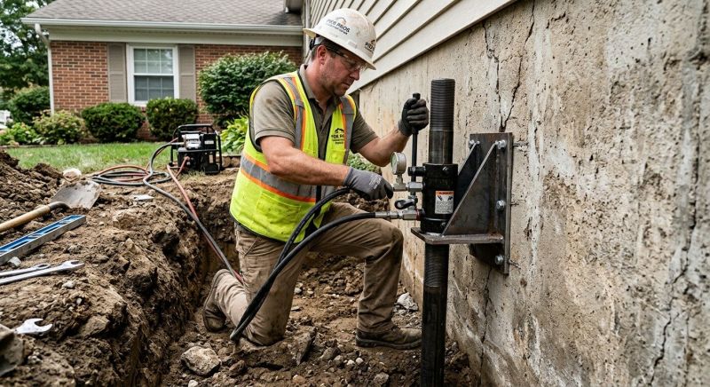 Concrete Foundation Leveling in Prince Frederick, MD