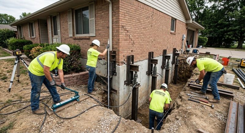 Concrete Foundation Leveling in Suitland, MD