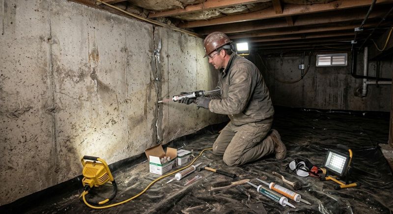 Concrete Foundation Repair in Clinton, MD