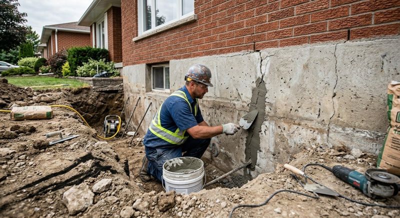 Concrete Foundation Repair in Clinton, MD