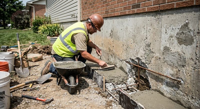 Concrete Foundation Repair in Woodbridge, VA