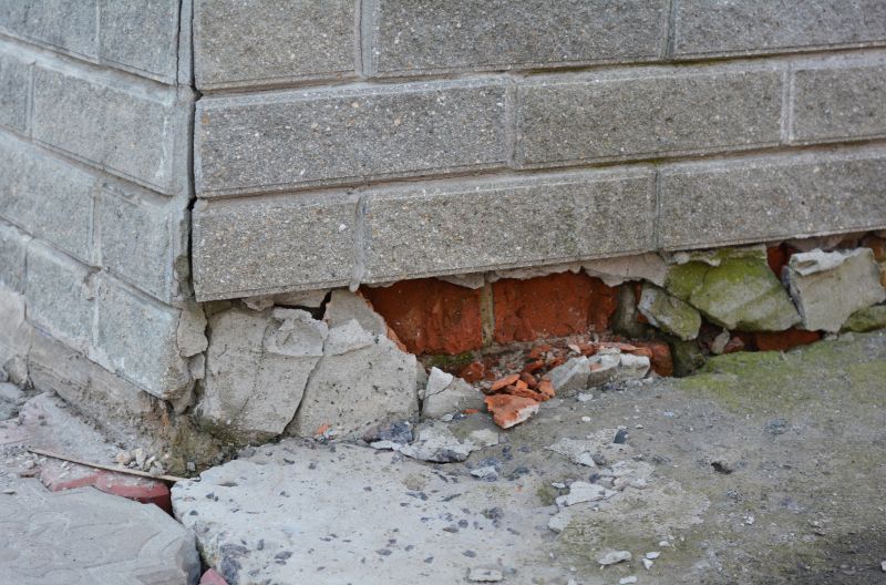 Cracked Foundation Repair in Owings, MD