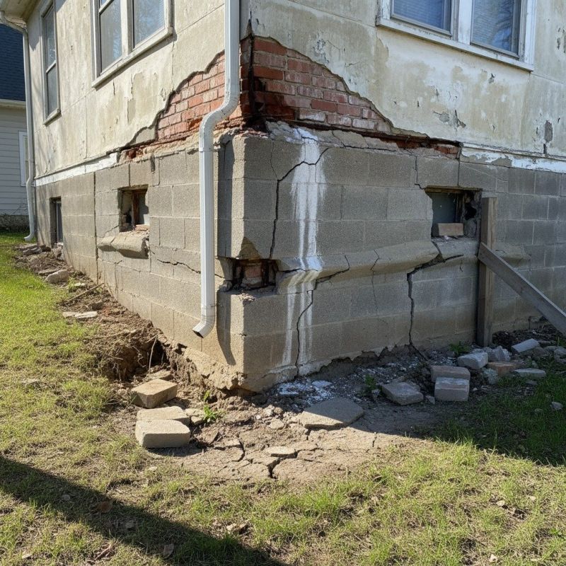 Cracked Foundation Repair in Prince Frederick, MD