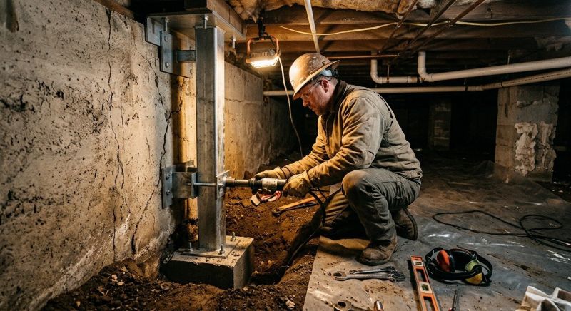 Crawlspace Foundation Repair in Bryans Road, MD