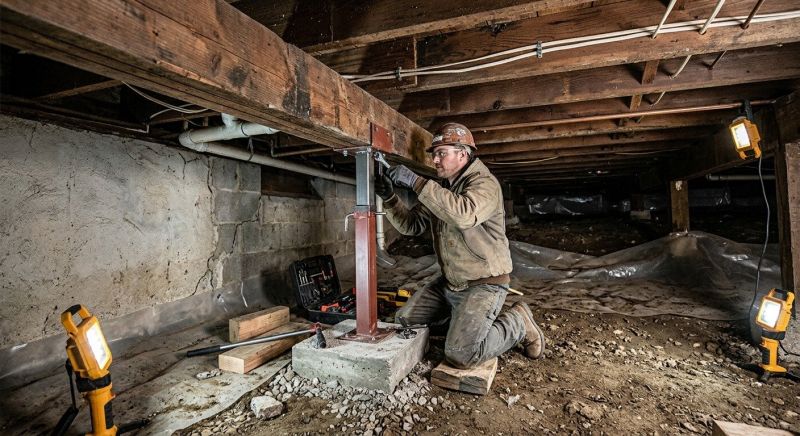 Crawlspace Foundation Repair in Clinton, MD