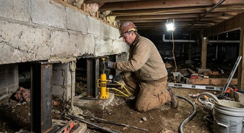 Crawlspace Foundation Repair in Mechanicsville, MD