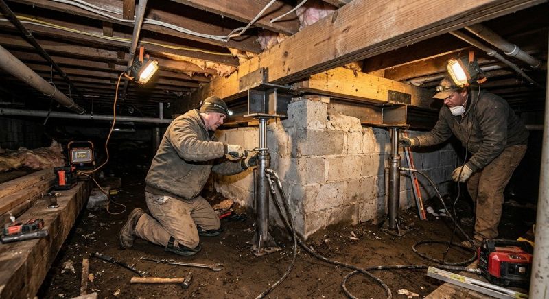 Crawlspace Foundation Repair in Upper Marlboro, MD