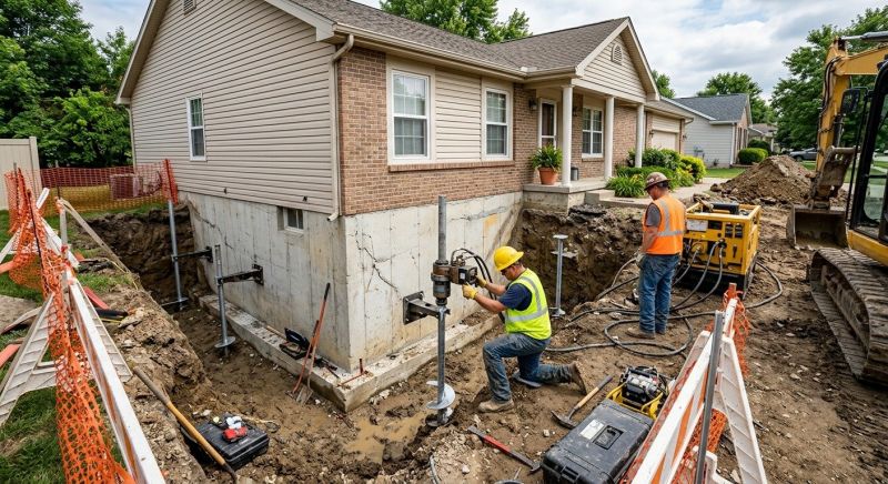 Emergency Foundation Repair in La Plata, MD