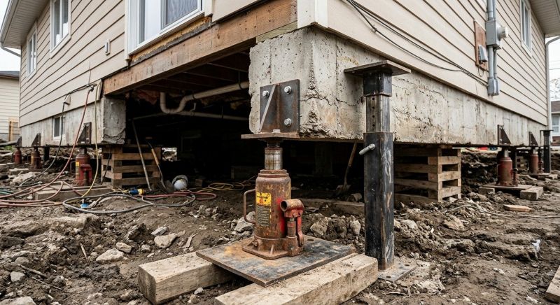 Foundation Jacking in Brandywine, MD