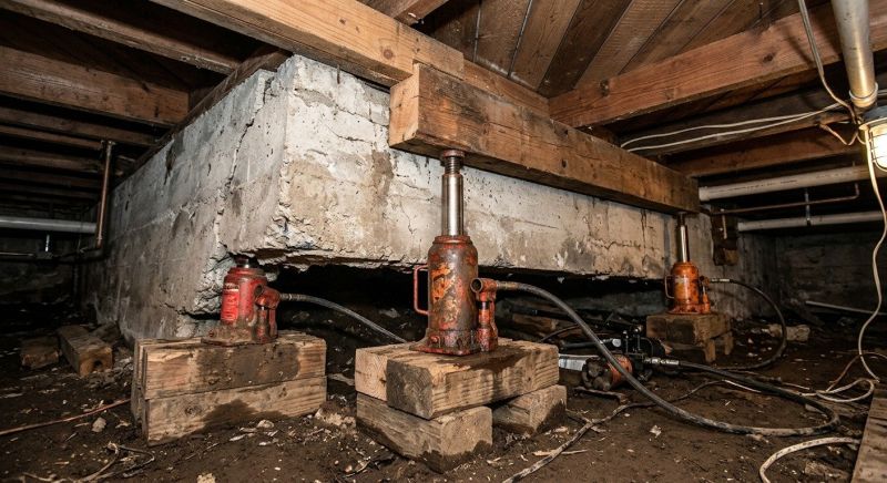 Foundation Jacking in Burke, VA