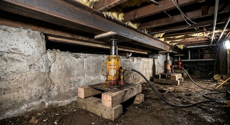 Foundation Jacking in Oxon Hill, MD
