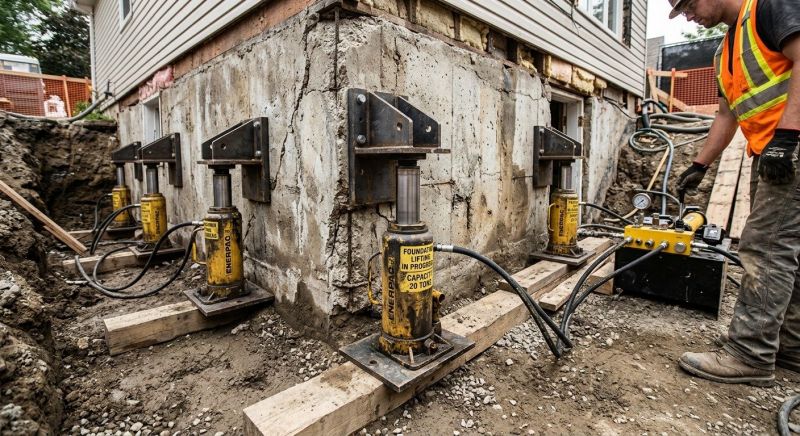 Foundation Jacking in Prince William County, VA