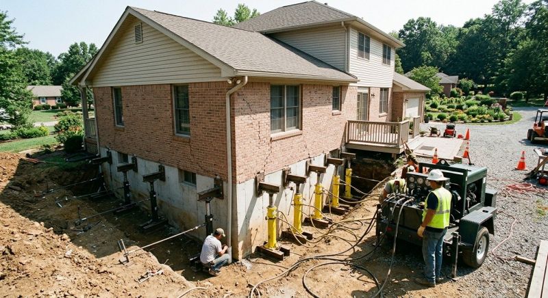 Foundation Jacking in Suitland, MD