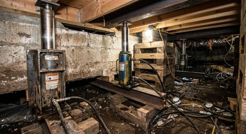 Foundation Jacking in Woodbridge, VA