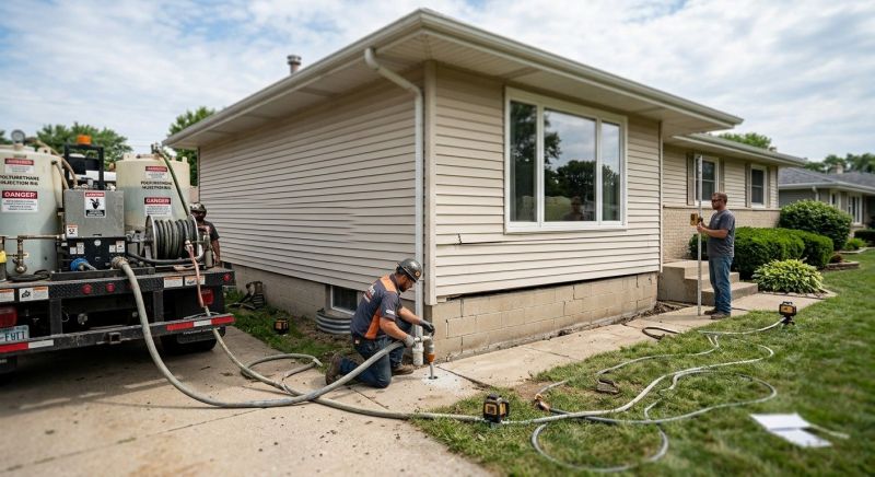 Foundation Lifting in Charles County, MD