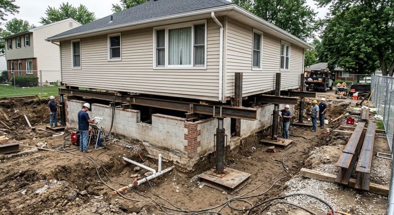 Foundation Lifting in Dumfries, VA