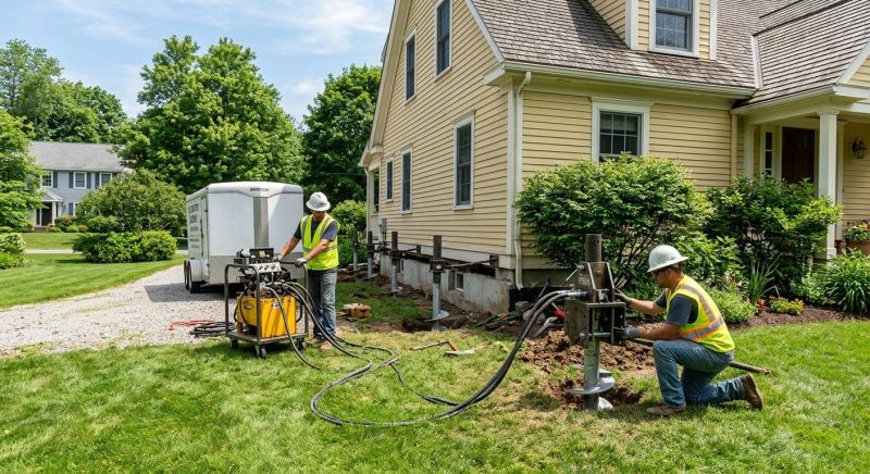 Foundation Lifting in Huntingtown, MD