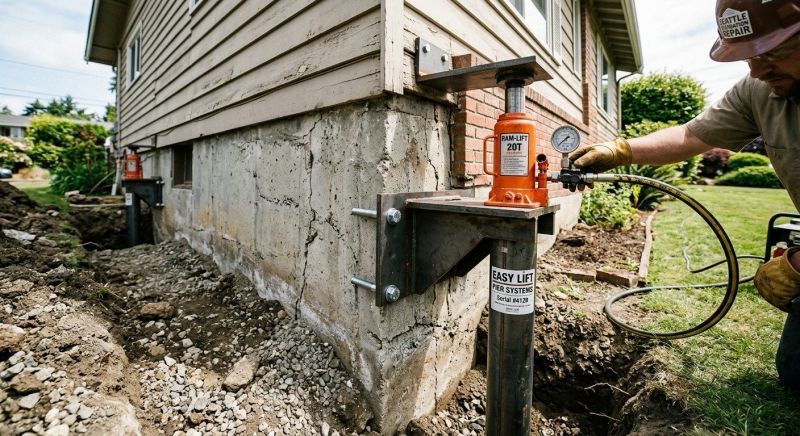 Foundation Lifting in Westmoreland County, VA