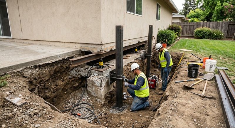 Foundation Pier Repair in La Plata, MD