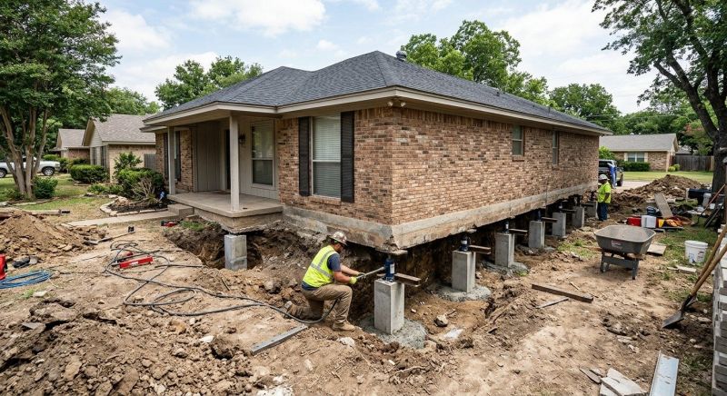 Foundation Raising in Colonial Beach, VA