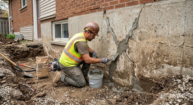 Foundation Repair in Owings, MD