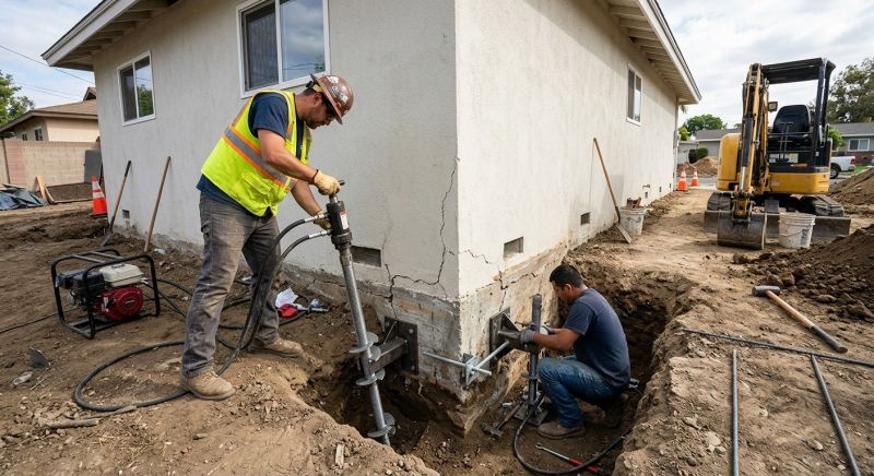 Foundation Stabilizing in Alexandria, VA