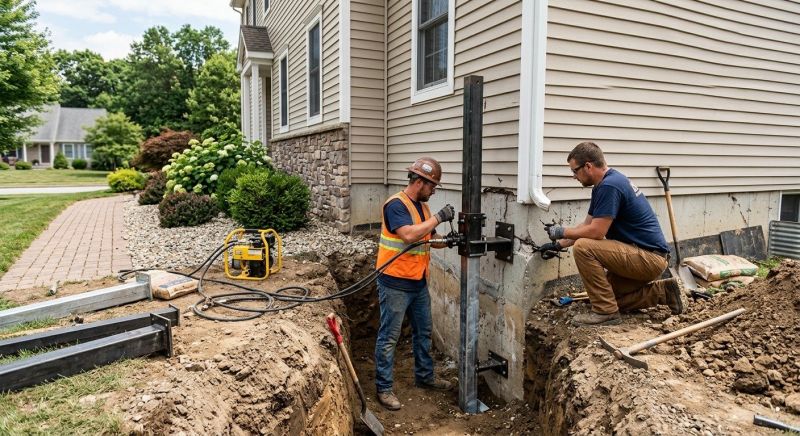 Foundation Stabilizing in Cheltenham, MD