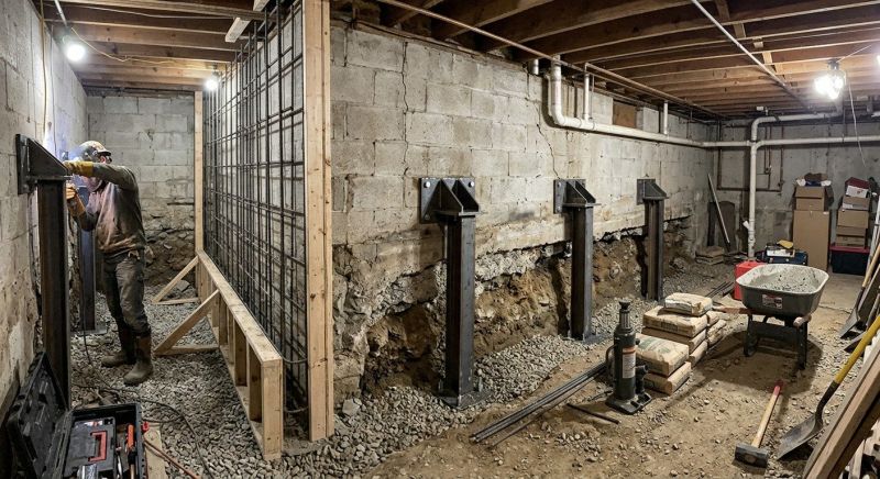 Foundation Stabilizing in King George County, VA