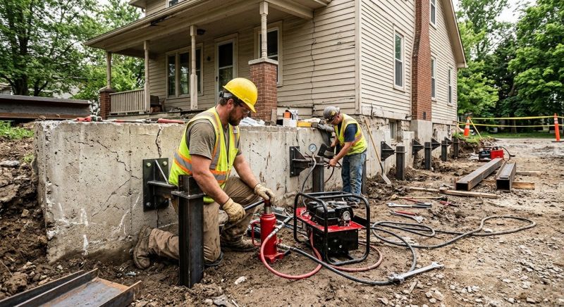 Foundation Stabilizing in Leonardtown, MD