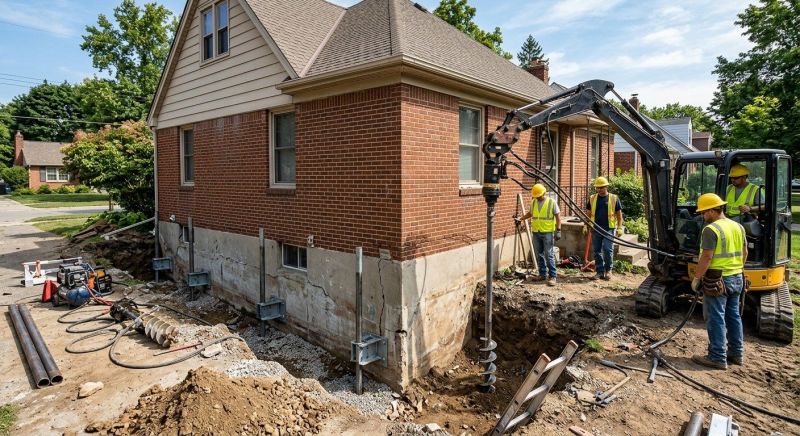 Foundation Stabilizing in Suitland, MD