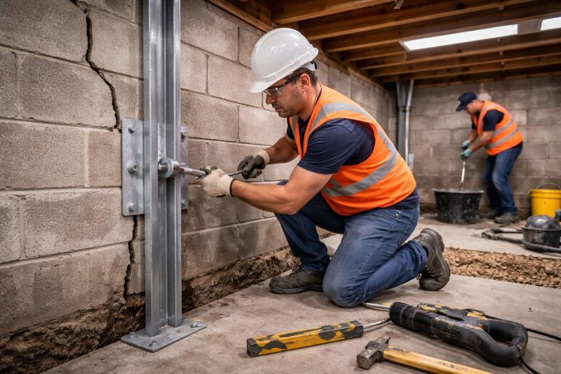 Foundation Structural Repair in Owings, MD