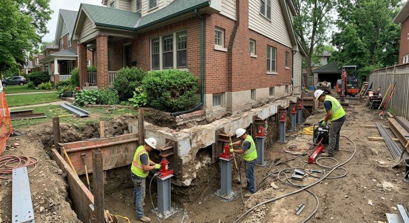 Foundation Underpinning in La Plata, MD
