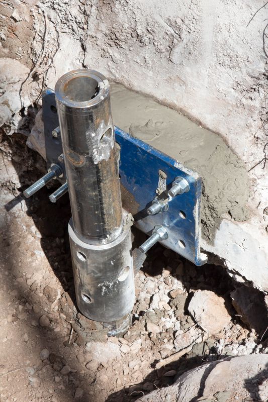 Helical Pile Installation in La Plata, MD