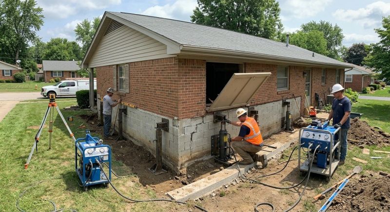 Home Foundation Leveling in Leonardtown, MD