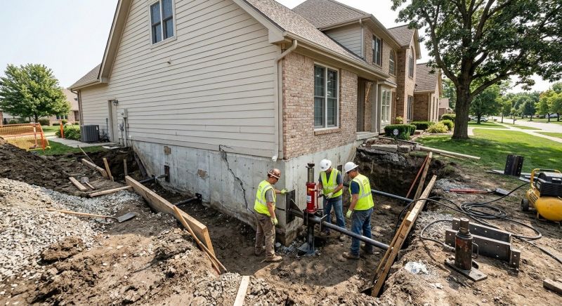 House Foundation Repair in Alexandria, VA