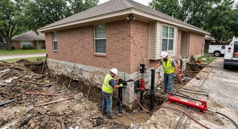 House Foundation Repair in Burke, VA