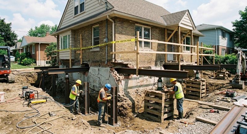 House Foundation Repair in Waldorf, MD