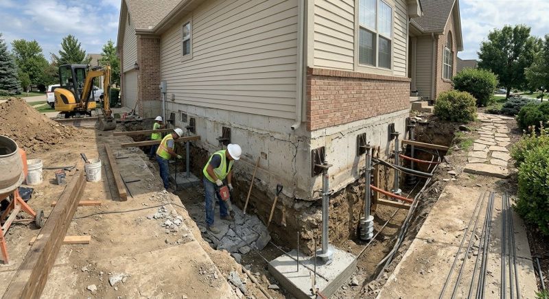 House Underpinning in La Plata, MD