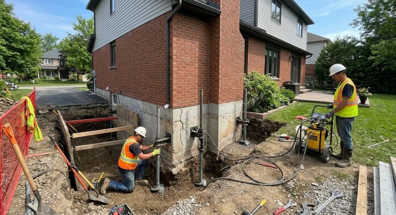 House Underpinning in La Plata, MD