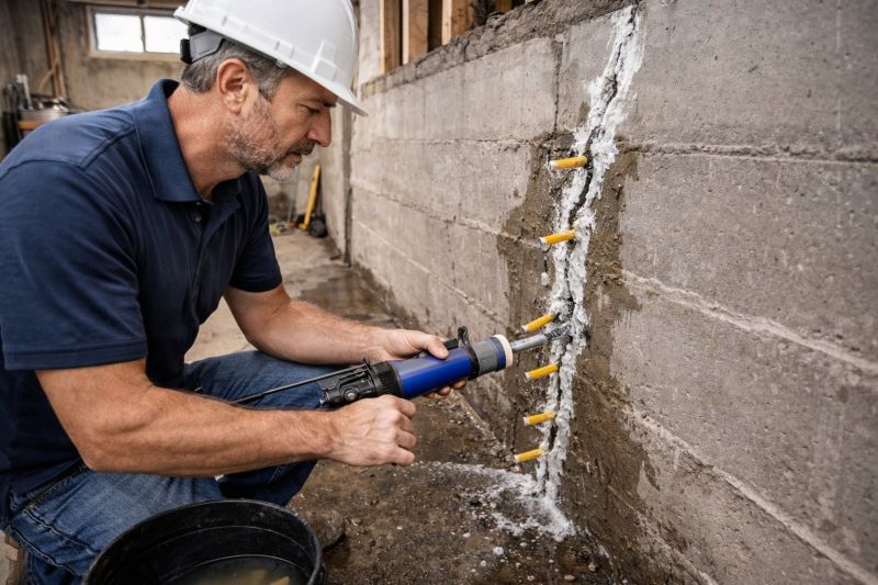 Leaking Foundation Repair in La Plata, MD