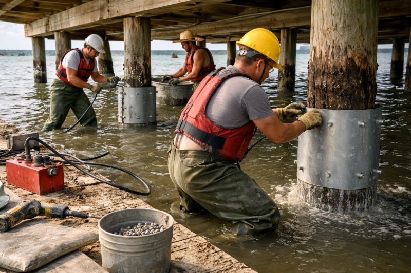 Piling Repair in Newburg, MD