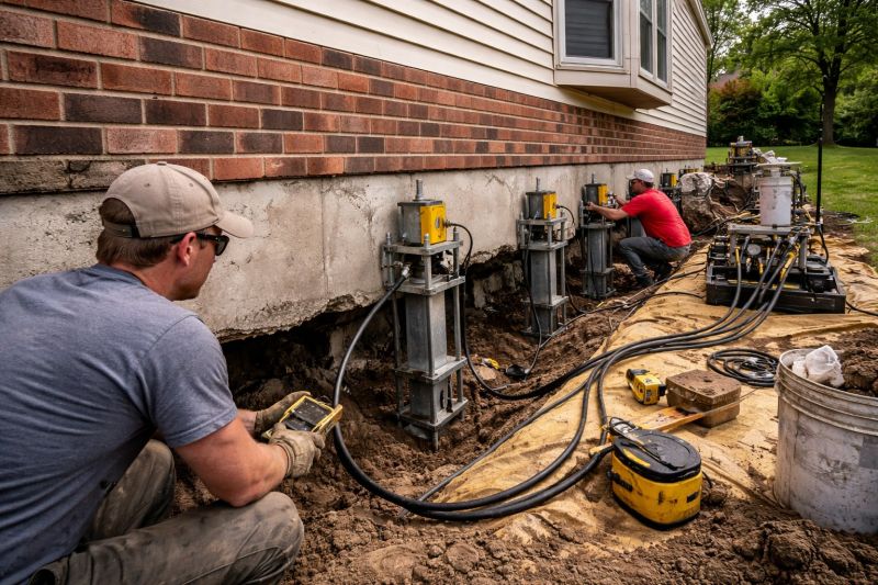 Settling Foundation Service in Prince Frederick, MD