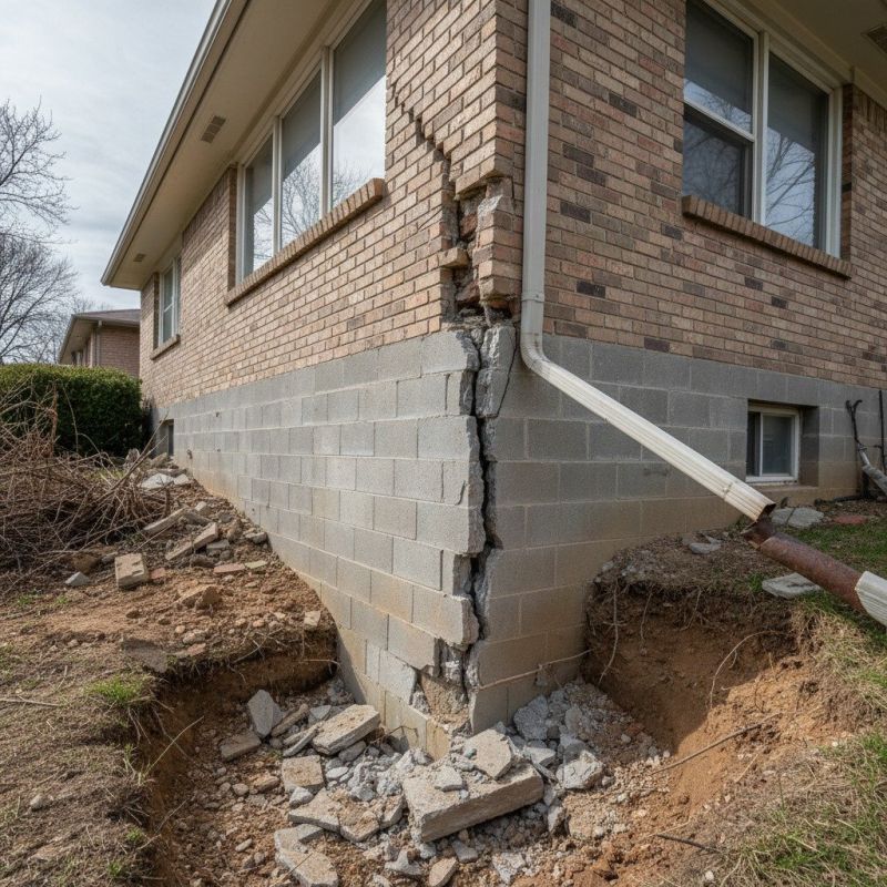Settling Foundation Service in Prince William County, VA