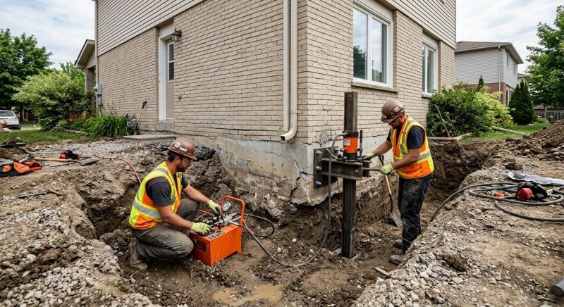Sinking Foundation Lifting in La Plata, MD